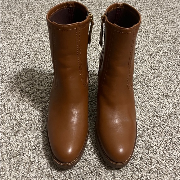 Franco Sarto Leather Ankle Boots - Picture 4 of 6